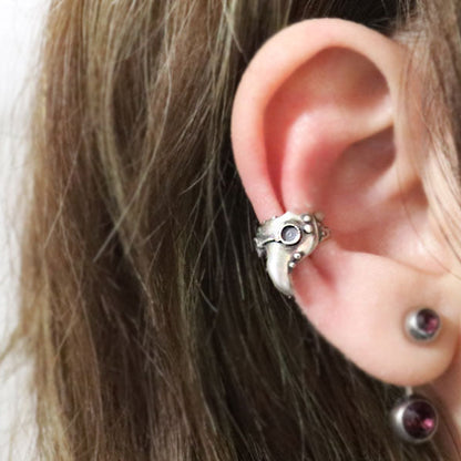 ペストマスクⅡ*イヤーカフ-SILVER