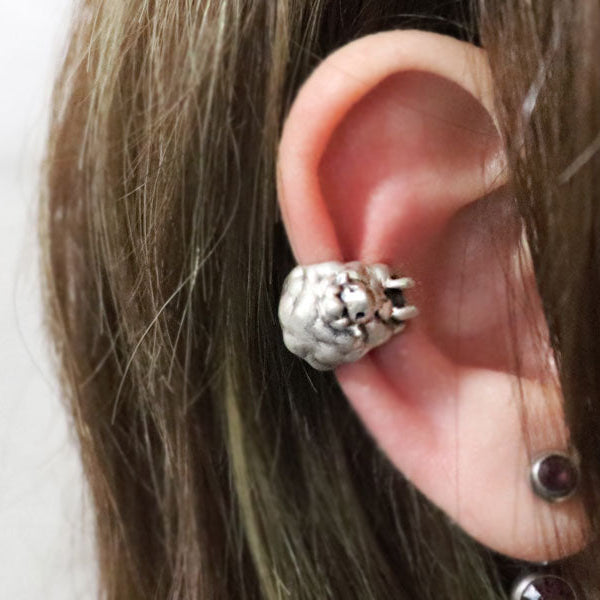 ひつじ*イヤーカフ-SILVER