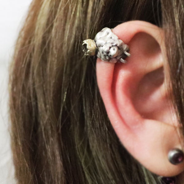 ひつじの王様*イヤーカフ