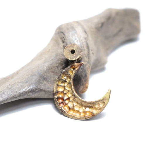 Moon Pendant -Brass