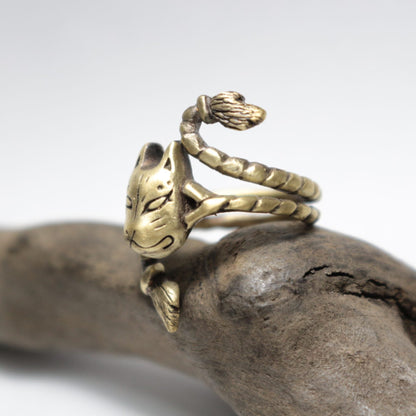 狐面Ring-中-brass