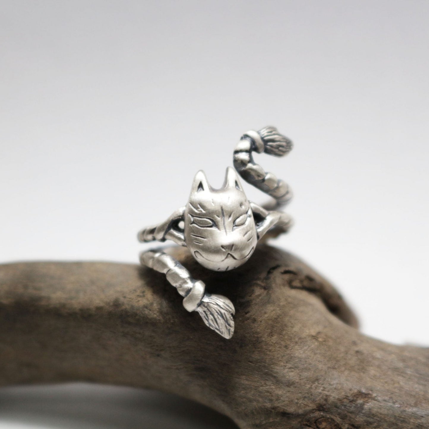 狐面Ring-中-silver