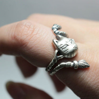 狐面Ring-中-silver