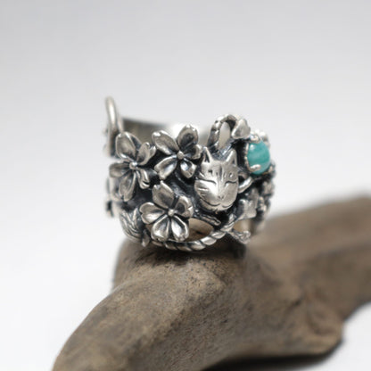 狐面Ring-SAKURA-silver