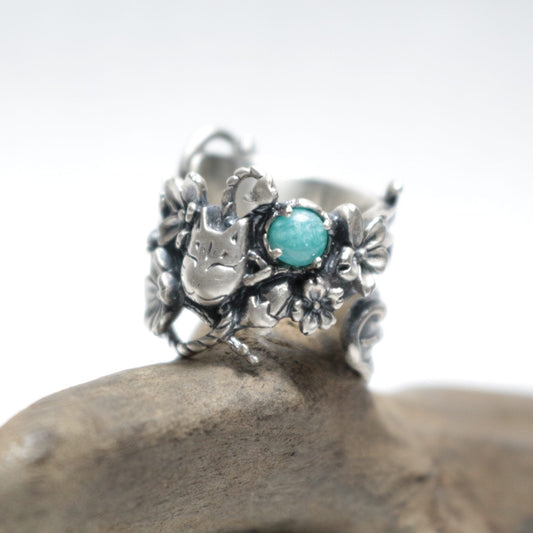 狐面Ring-SAKURA-silver