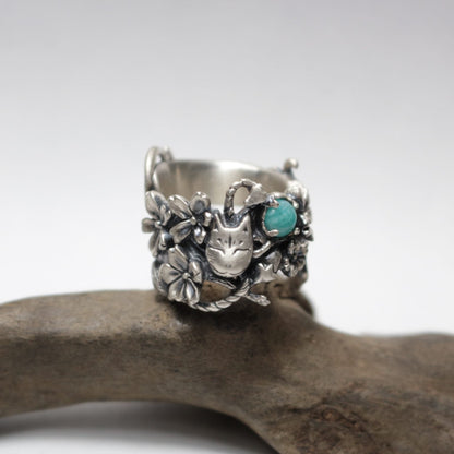 狐面Ring-SAKURA-silver