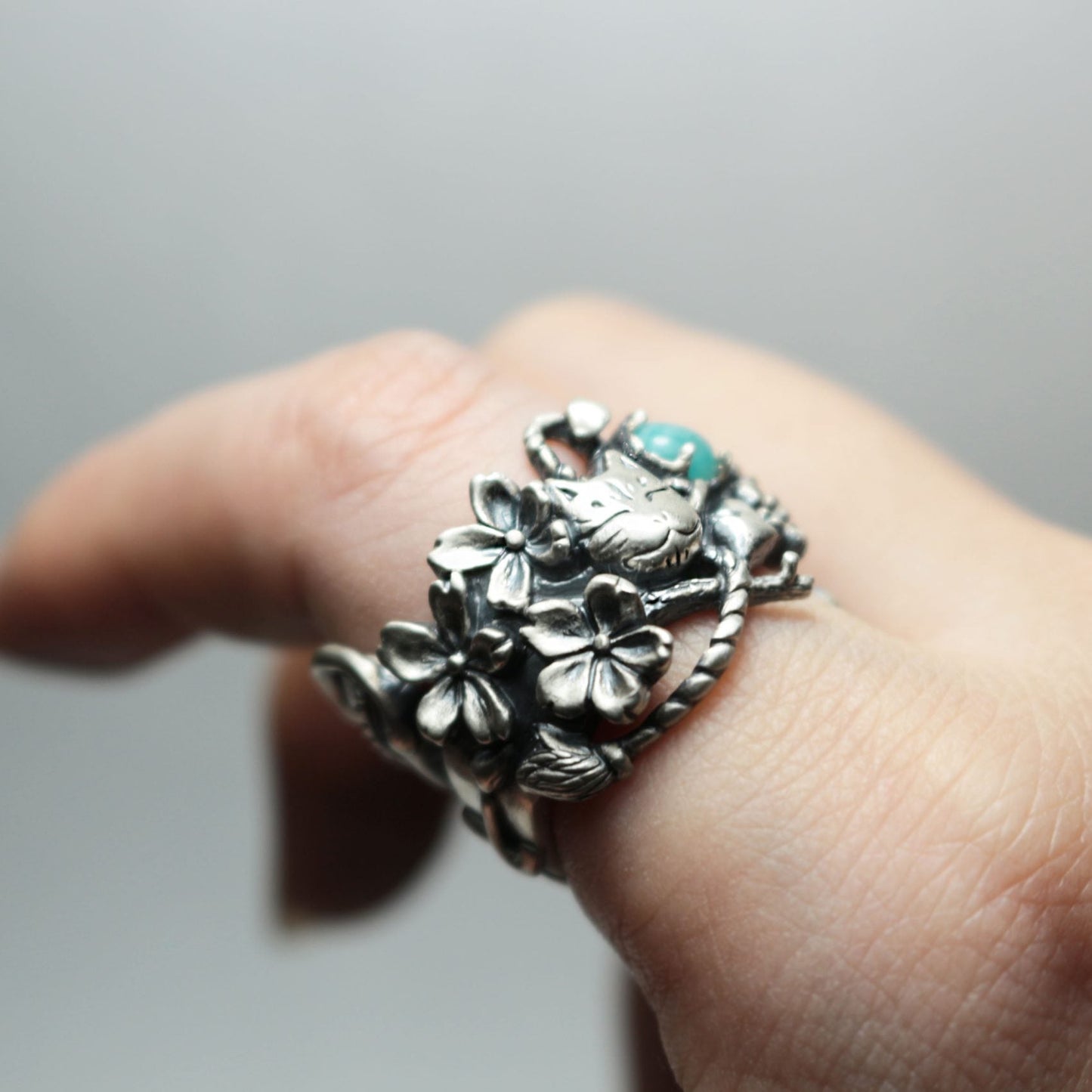 狐面Ring-SAKURA-silver