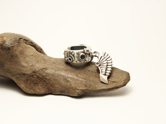 星の羽イヤーカフ-silver