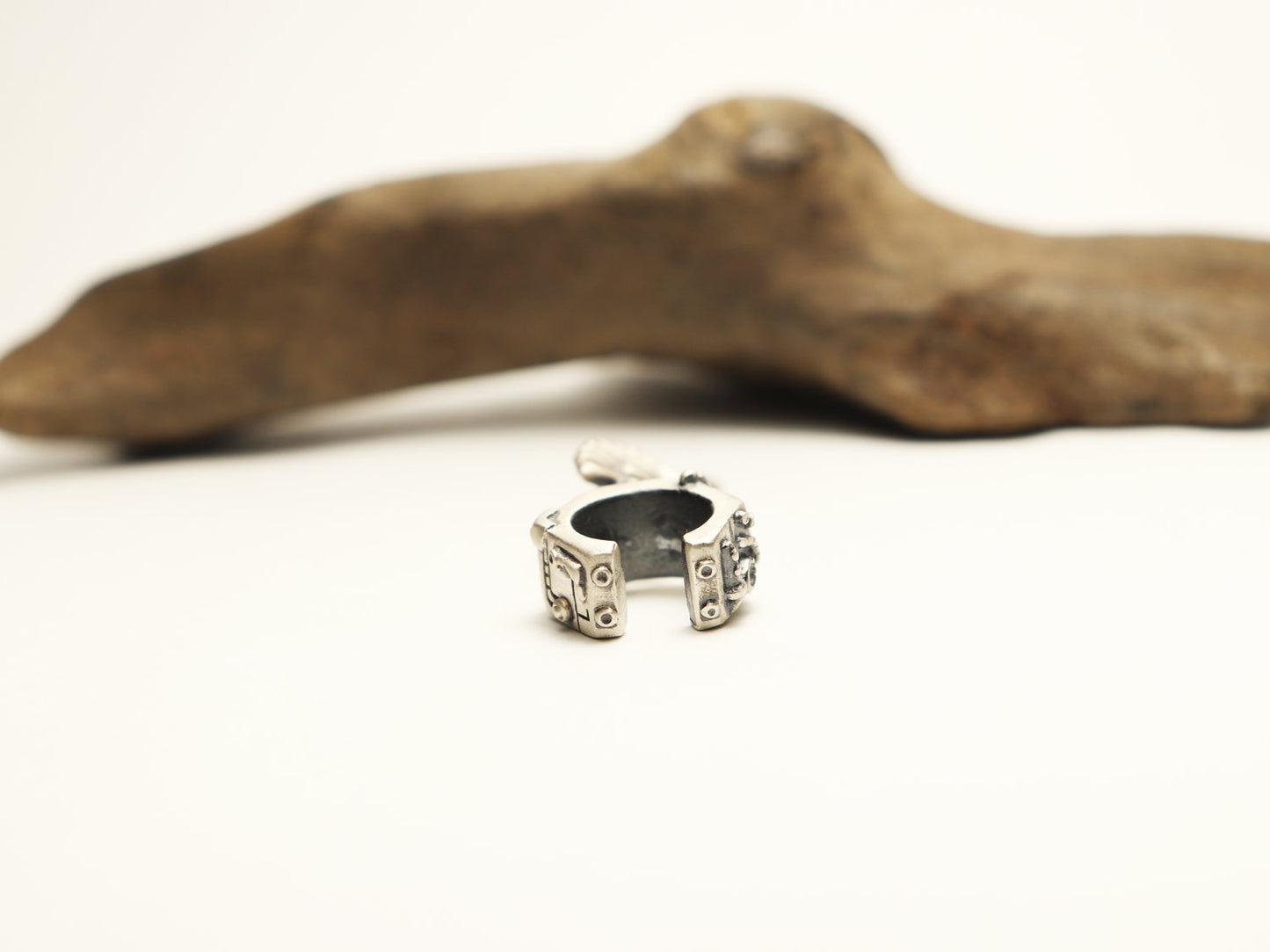 星の羽イヤーカフ-silver