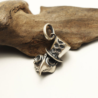 miniペストマスク-ハットコーデ(Pendant-silver