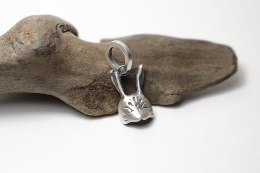 うさぎ面Pendant-Silver