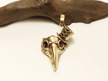 ペストマスクⅡPendant-brass＊ドレスコード