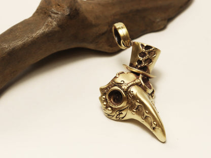 ペストマスクⅡPendant-brass＊ドレスコード
