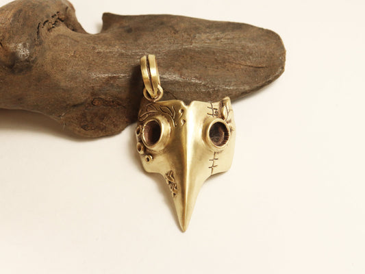 ペストマスクⅤPendant-brass