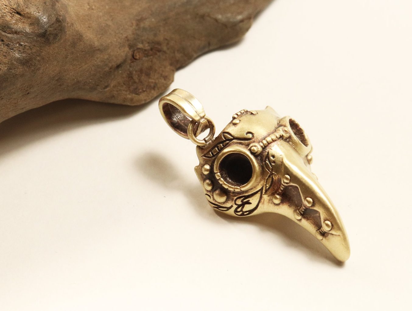 ペストマスクⅡPendant-brass