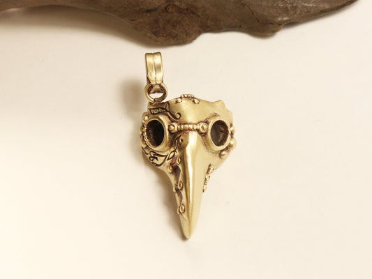 ペストマスクⅡPendant-brass
