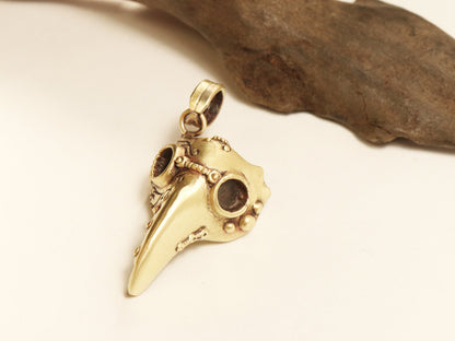 ペストマスクⅡPendant-brass