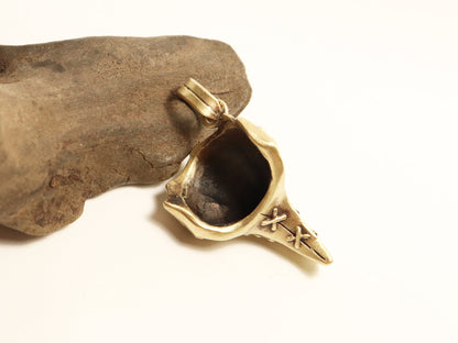 ペストマスクⅡPendant-brass