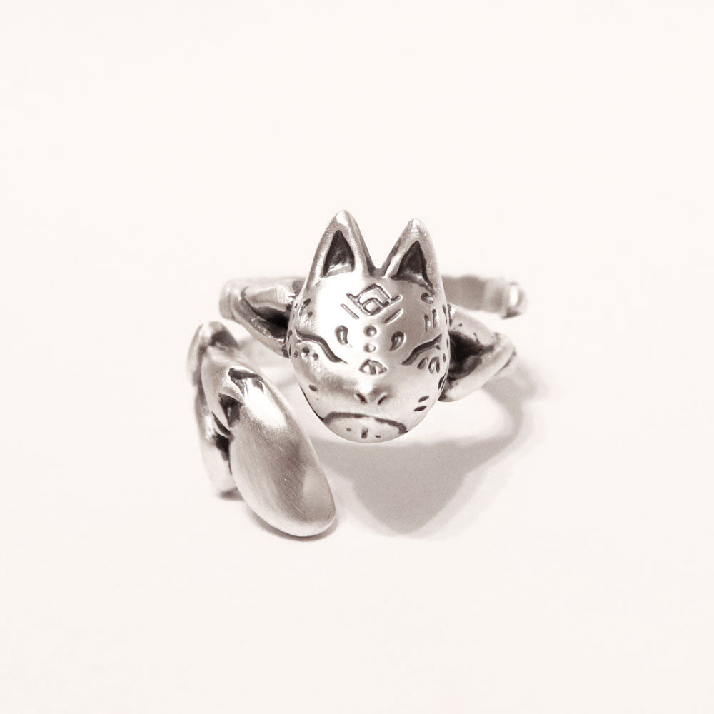 狐面Ring＊尾-silver