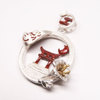 【5/2-5/18】窓辺の狐面PendantⅡ-彩