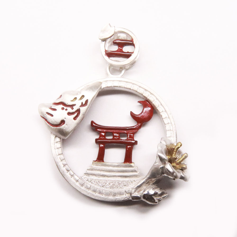 【5/2-5/18】窓辺の狐面PendantⅡ-彩