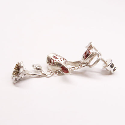 【5/2-5/18】桜と兎面ピアス＊和