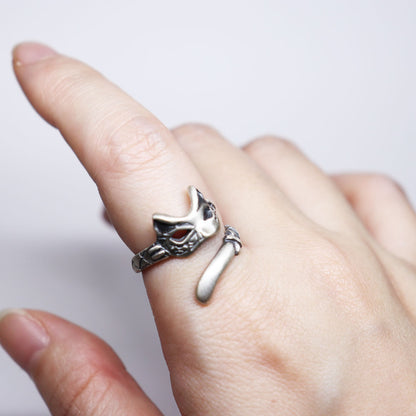 キャットマスクRingⅢ-silver