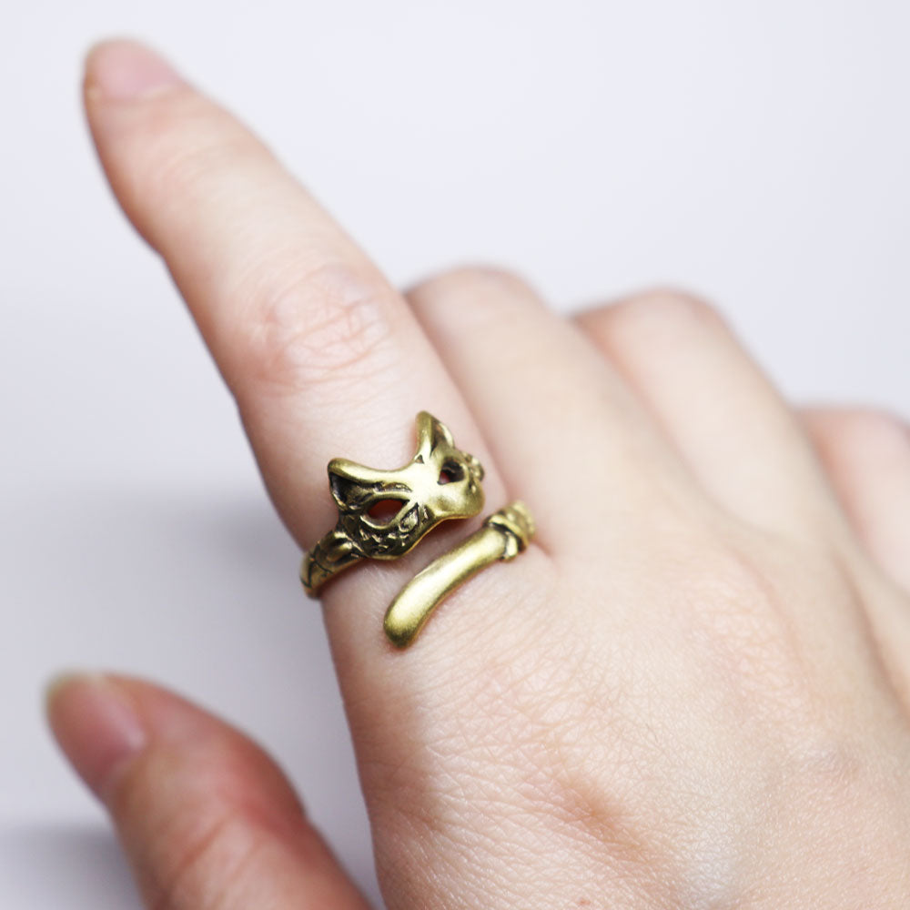 キャットマスクRingⅢ-brass