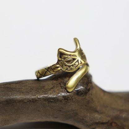 キャットマスクRingⅢ-brass