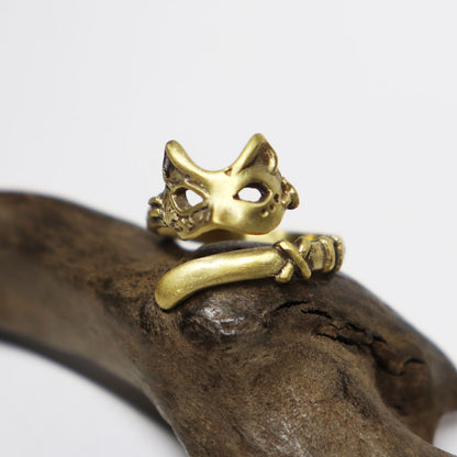 キャットマスクRingⅢ-brass