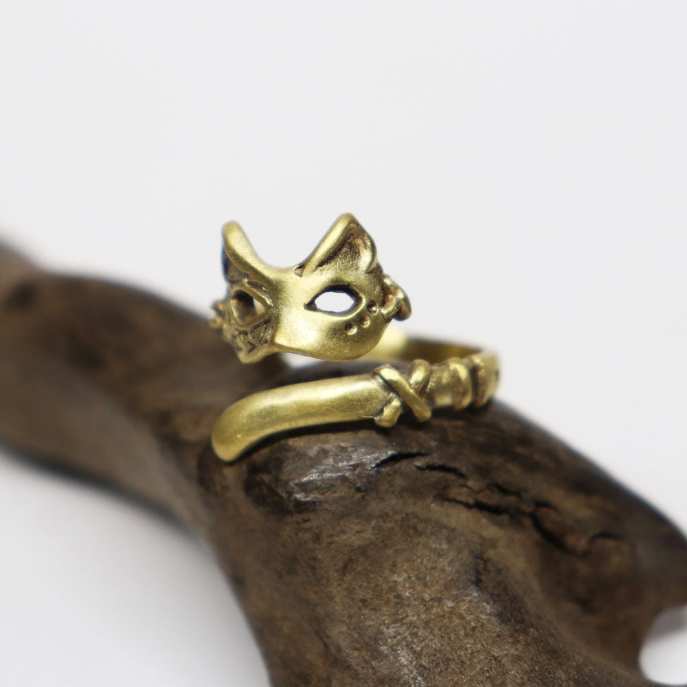 キャットマスクRingⅢ-brass