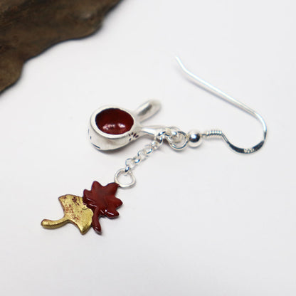 【10/23-26】兎面と紅葉ピアス