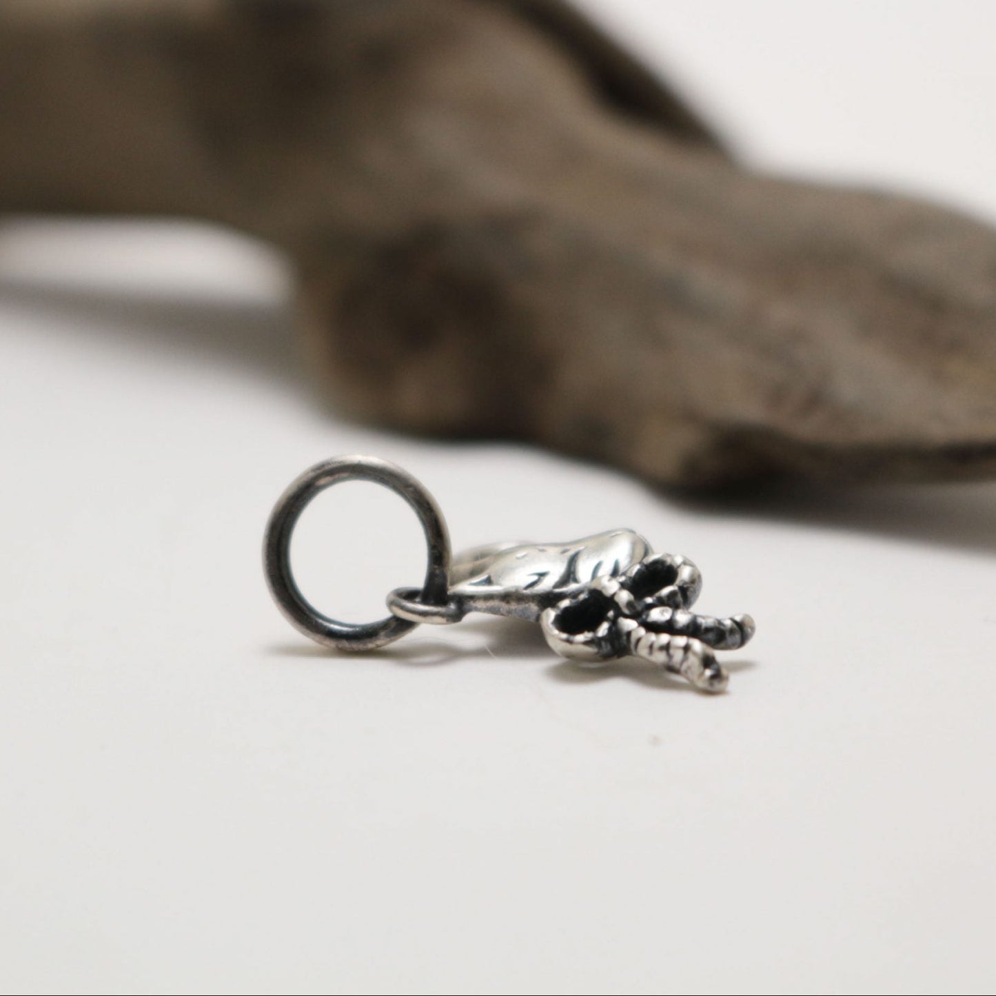 小狐面Pendant-silver