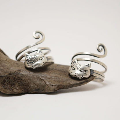 猫面Ring-silver