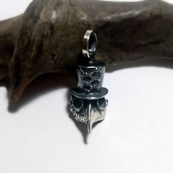 miniペストマスク-ハットコーデ(Pendant-silver