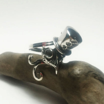 miniペストマスク-ハットコーデRing（silver