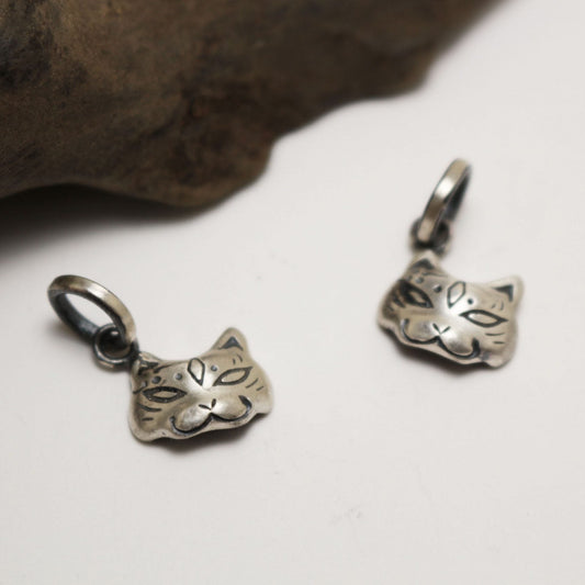 猫面Pendant-silver