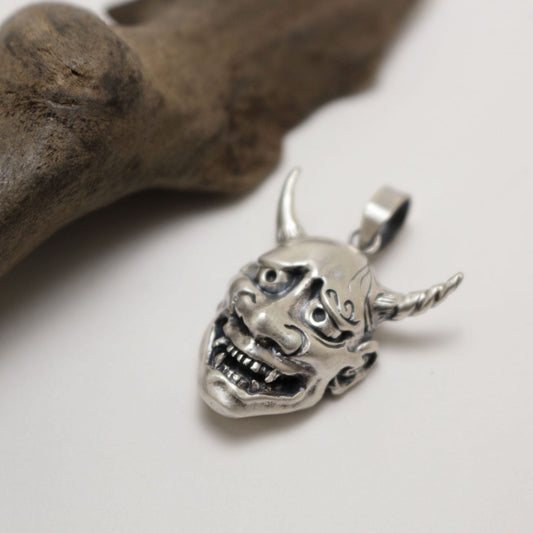 般若面-PENDANT-(silver