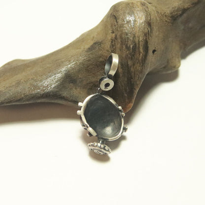 ガスマスク-Pendant-(silver