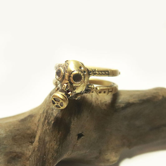 ガスマスクリング(小(brass