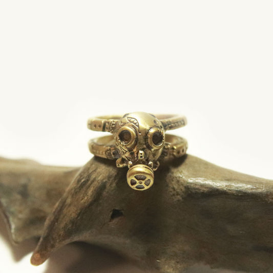 ガスマスクリング(小(brass